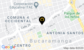 Mapa de Agrogasander en Bucaramanga