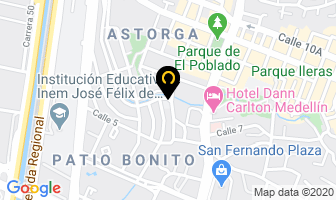 Mapa de Agrogreen S.a en Medellín