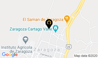 Mapa de Agroinsumos S.a. en Cartago