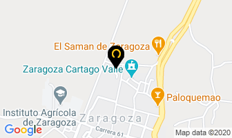 Mapa de Agroinsumos S.a en Cartago