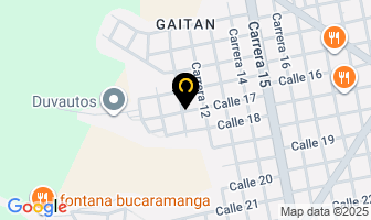 Mapa de Agrointec en Bucaramanga