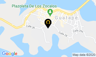Mapa de Agromascotas Guatape en Guatapé