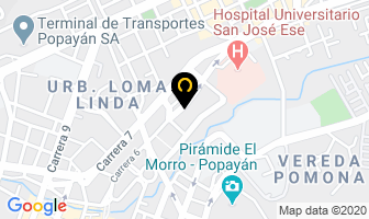 Mapa de Agropecuaria El Campesino en Popayán