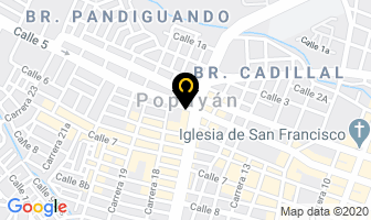 Mapa de Agropecuaria El Rodeo en Popayán