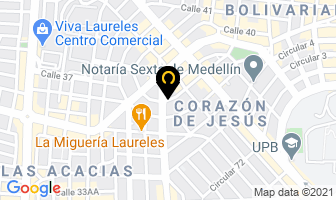 Mapa de Agropecuaria Musal Ltda. en Medellín