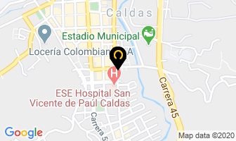 Mapa de Agropecuaria Samy en Caldas