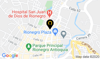 Mapa de Agropérez en Rionegro