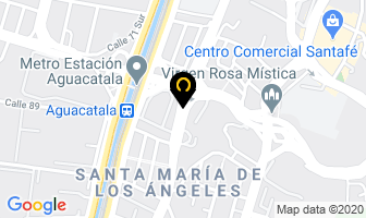 Mapa de Agroproyectos Ltda en Medellín