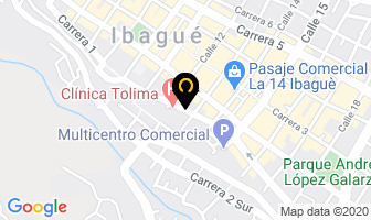 Mapa de Agropunto Cafitolima en Ibagué