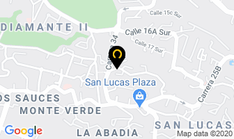 Mapa de Agrosac en Medellín