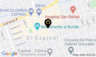 Mapa de Agrosemil Ltda en Espinal