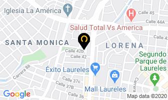 Mapa de Agroservice Ganadera Internacional Ltda en Medellín