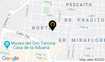 Mapa de Agrososa en Santa Marta