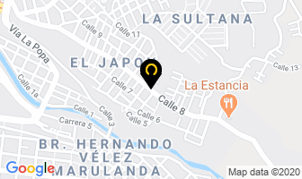 Mapa de Agrosuministros Pereira en Dosquebradas