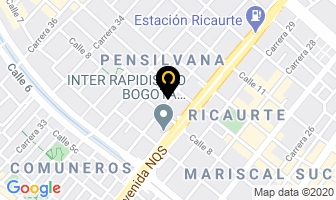 Mapa de Agrotec en Bogotá D.C