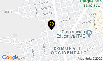 Mapa de Agrotec Ltda en Bucaramanga