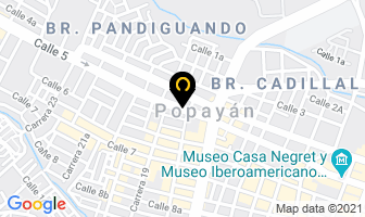 Mapa de Agroveterinaria El Agro en Popayán