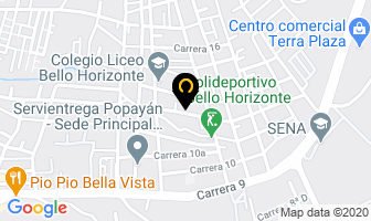 Mapa de Agrupación Barí Orquesta en Popayán