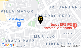 Mapa de Agrupación Llanera Y Trios en Bogotá D.C