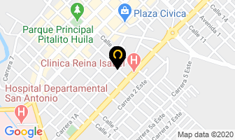 Mapa de Agua Express en Pitalito