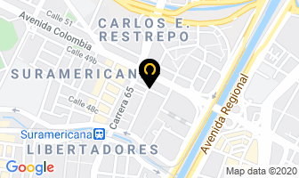 Mapa de Agua Y Ambiente Internacional Ltda. en Medellín