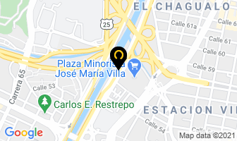 Mapa de Aguacates Caliche en Medellín