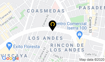 Mapa de Aguafilter J.f. Ltda. en Bogotá D.C