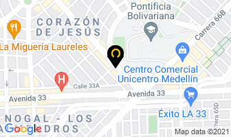 Mapa de Aguamala Shots en Medellín