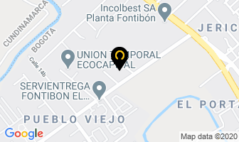 Mapa de Aguas De Colombia Ltda. en Bogotá D.C