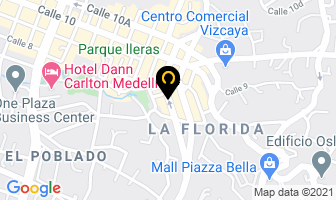 Mapa de Aguas De La Cabaña en Medellín