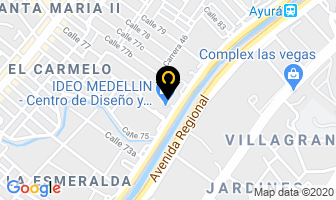 Mapa de Aguas E Ingeniería en Medellín