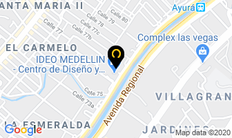 Mapa de Aguas E Ingeniería E.u en Medellín