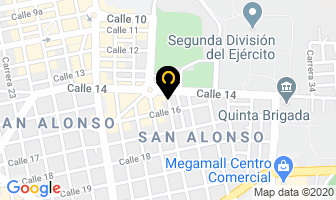 Mapa de Aguas Vivas en Bucaramanga