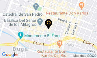 Mapa de Aguilar Arias Luis Felipe en Buga