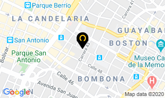 Mapa de Aguiplacas en Medellín
