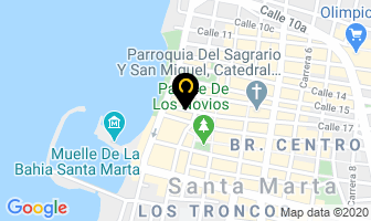 Mapa de ¡ah! Sabor Arte en Santa Marta
