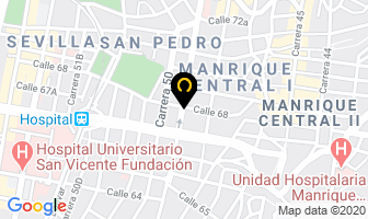 Mapa de Ahorra Espacio Jf en Medellín