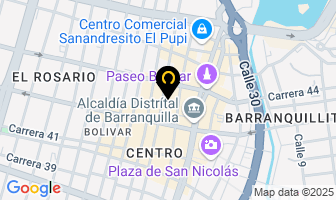 Mapa de Ai  Almacen Intecto en Barranquilla