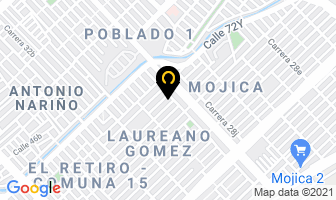 Mapa de A.i. Aseo Líquidos en Cali