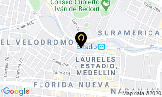 Mapa de Aidi Solutions E.u. en Medellín