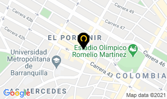 Mapa de Aig Generales en Barranquilla
