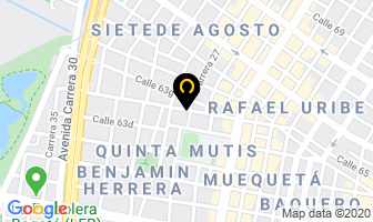 Mapa de Aim Autopartes Importaciones en Bogotá D.C
