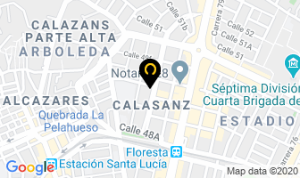 Mapa de A.i.m. Ltda. en Medellín