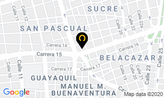 Mapa de Ainox Ltda. en Cali