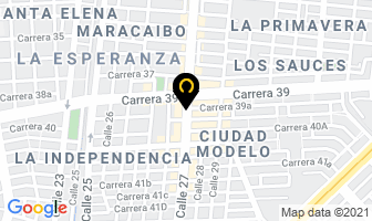 Mapa de Aire Acondicionado Cool World en Cali