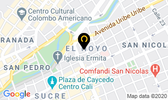 Mapa de Aire Acondicionado Jer en Cali
