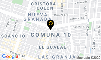 Mapa de Aire Acondicionado Matec en Cali