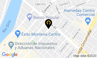 Mapa de Aire Acondicionado Meco en Montería