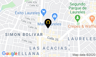 Mapa de Aire & Confort Ltda. en Medellín