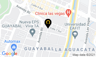 Mapa de Airep Wagner en Medellín